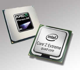 Intel and AMD Processors Image